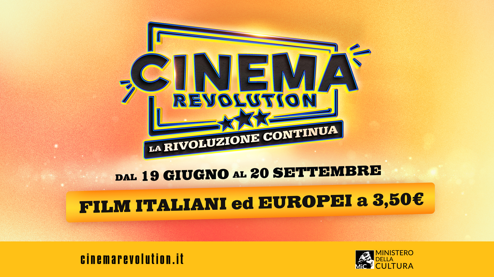 Featured image for “Cinema Revolution 2026: il grande cinema italiano ed europeo a soli 3,50€”